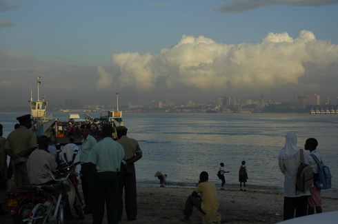 Dar es Salaam harbour view.  