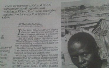 KIbera Article Daily Nation